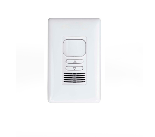 STAND ALONE DUAL TECH WALL SENSOR WITH 0-10V DIMMING 120V/277V