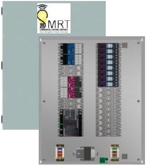 8 ZONE 0-10V DIMMING RELAY PANEL